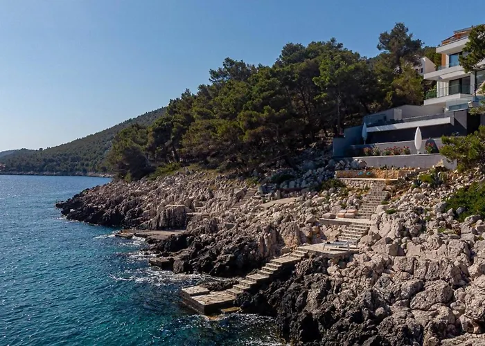 Luxury Seafront Miracul Korcula With Pool Villa Blato (Korcula)