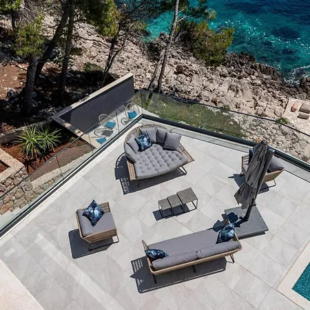וילה Luxury Seafront Miracul Korcula With Pool *